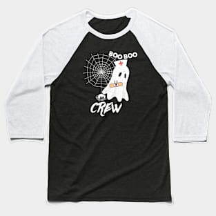 Boo Boo Crew Nurse Ghost Baseball T-Shirt